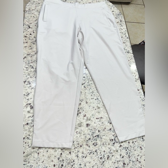 Calvin Klein performance ankle pant light beige/cream color size xl - Picture 1 of 10